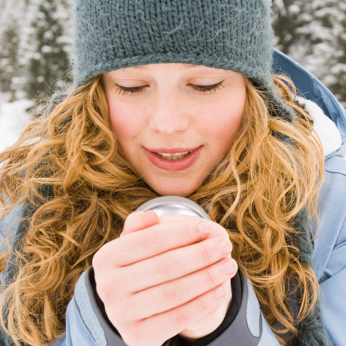 Double-sided heating hand warmer, warm on both sides