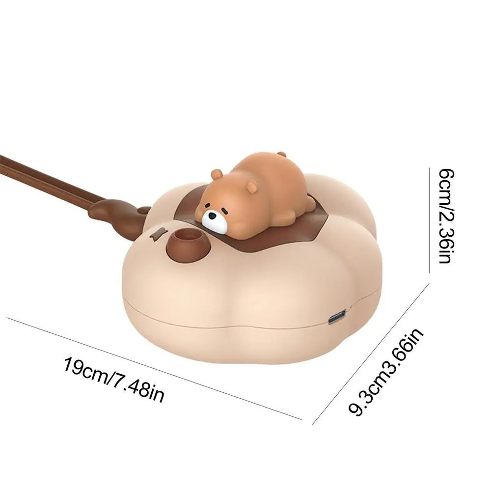 Cute hand warmer with overheat protection